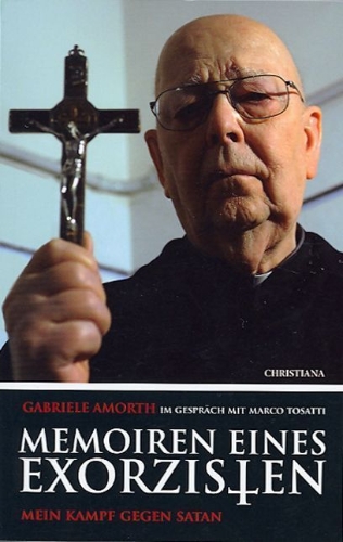 Buchcover und Innenansicht für das Buch: Memorie di un Esorcista