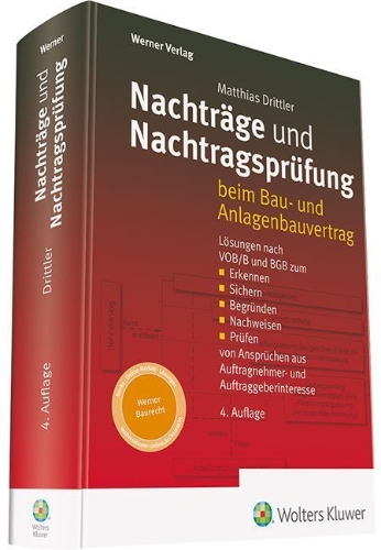 Buchcover und Innenansicht für das Buch: Nachträge und Nachtragsprüfung