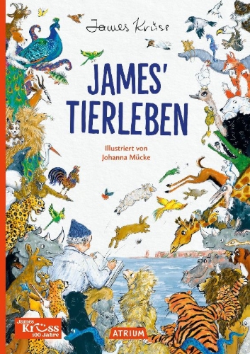 Buchcover und Innenansicht für das Buch: James' Tierleben