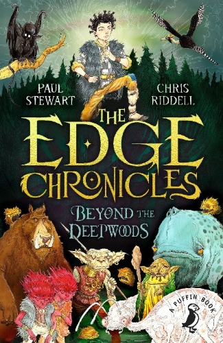 Buchcover und Innenansicht für das Buch: The Edge Chronicles: Beyond the Deepwoods