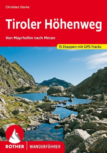 Buchcover und Innenansicht für das Buch: Tiroler Höhenweg