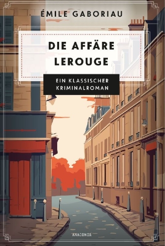 Buchcover und Innenansicht für das Buch: L'Affaire Lerouge