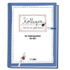 Buchcover und Innenansicht für das Buch: Kollegen ... sind wie eine große Familie - Das Erinnerungsalbum fürs Büro