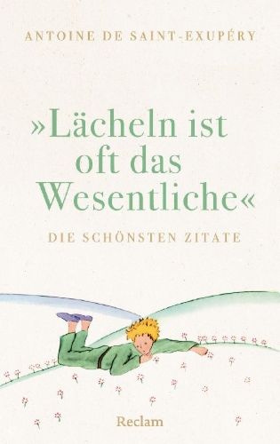 Buchcover und Innenansicht für das Buch: "Lächeln ist oft das Wesentliche". Die schönsten Zitate