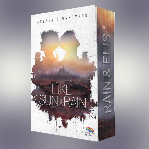 Buchcover und Innenansicht für das Buch: Like Sun & Rain