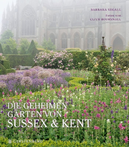 Buchcover und Innenansicht für das Buch: Die geheimen Gärten von Sussex und Kent