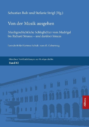 Buchcover und Innenansicht für das Buch: Von der Musik ausgehen
