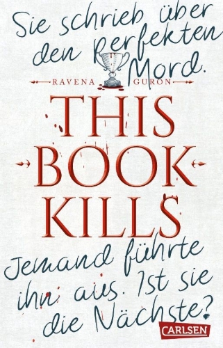 Buchcover und Innenansicht für das Buch: This Book Kills