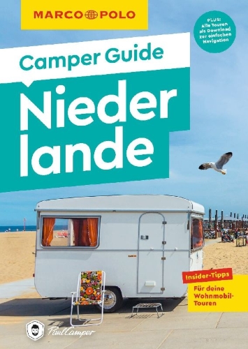 Buchcover und Innenansicht für das Buch: MARCO POLO Camper Guide Niederlande