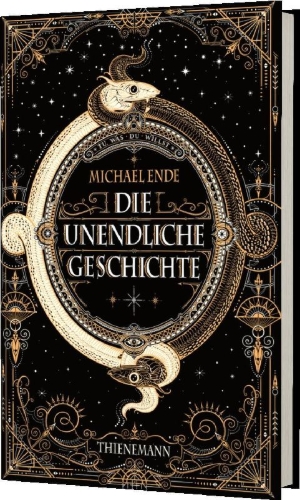 Buchcover und Innenansicht für das Buch: Die unendliche Geschichte