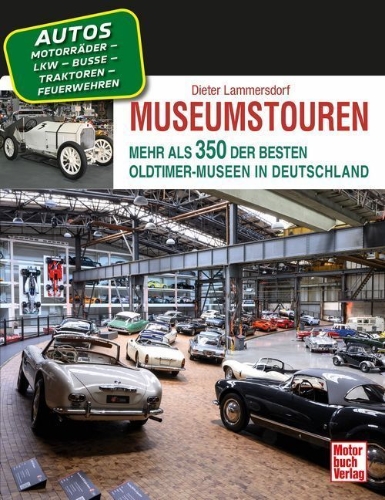 Buchcover und Innenansicht für das Buch: Museumstouren