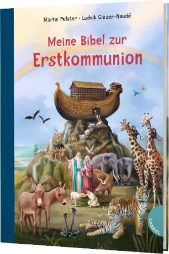 Buchcover und Innenansicht für das Buch: Meine Bibel zur Erstkommunion