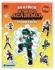 Buchcover und Innenansicht für das Buch: My Hero Academia Das ultimative Stickerlexikon