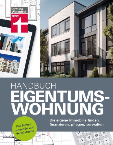 Buchcover und Innenansicht für das Buch: Handbuch Eigentumswohnung