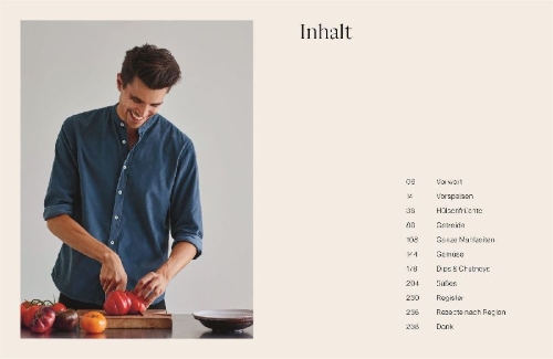 Buchcover und Innenansicht für das Buch: Natürlich vegan