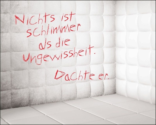 Buchcover und Innenansicht für das Buch: Der Insasse