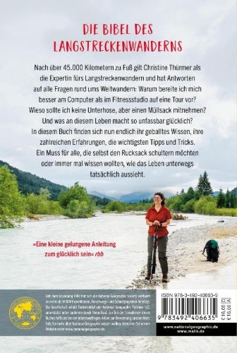 Buchcover und Innenansicht für das Buch: Weite Wege Wandern