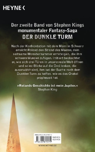 Buchcover und Innenansicht für das Buch: The Dark Tower 2. The Drawing of the Three