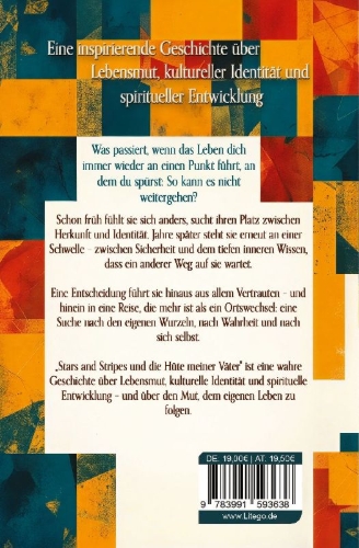 Buchcover und Innenansicht für das Buch: Stars and Stripes und die Hüte meiner Väter