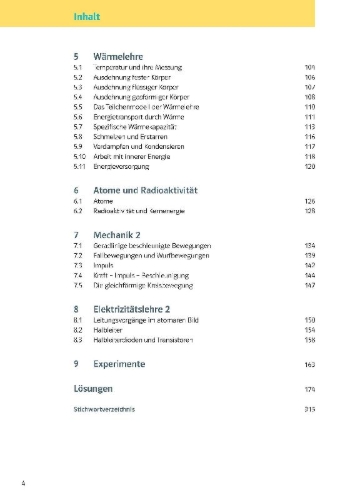 Buchcover und Innenansicht für das Buch: KomplettTrainer Gymnasium Physik 7.-10. Klasse