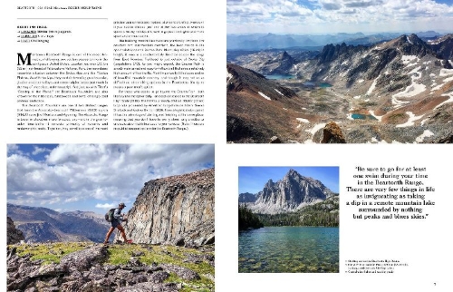 Buchcover und Innenansicht für das Buch: Wanderlust USA (Compact Edition)