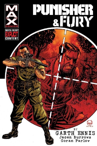 Buchcover und Innenansicht für das Buch: Punisher & Fury Max By Garth Ennis Omnibus