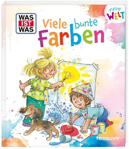 Buchcover und Innenansicht für das Buch: WAS IST WAS Meine Welt Band 19 Viele bunte Farben