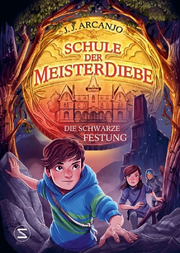Buchcover und Innenansicht für das Buch: Crookhaven: The Impossible Fortress