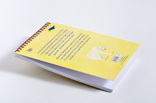 Buchcover und Innenansicht für das Buch:  Der kleine Drache Kokosnuss - Quizblock Tiere