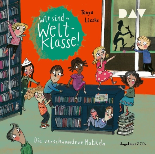 Buchcover und Innenansicht für das Buch: Wir sind (die) Weltklasse - Teil 2: Die verschwundene Matilda