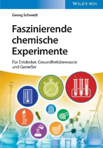 Buchcover und Innenansicht für das Buch: Faszinierende chemische Experimente