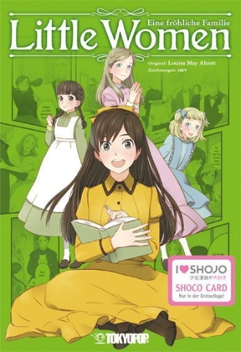 Buchcover und Innenansicht für das Buch: Little Women - Eine fröhliche Familie