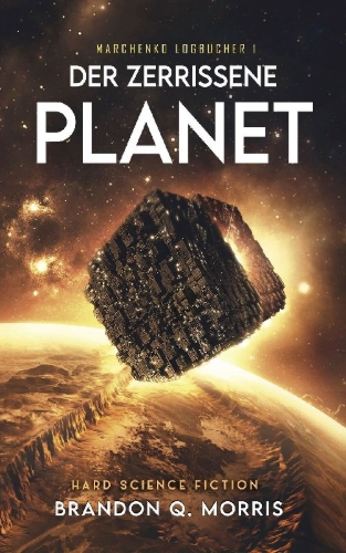 Buchcover und Innenansicht für das Buch: Der zerrissene Planet