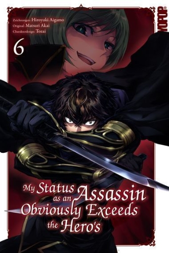 Buchcover und Innenansicht für das Buch: My Status as an Assassin Obviously Exceeds the Hero's 06