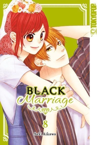 Buchcover und Innenansicht für das Buch: Black Marriage 08