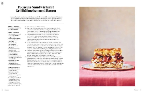 Buchcover und Innenansicht für das Buch: 3 Teige - 60 Rezepte