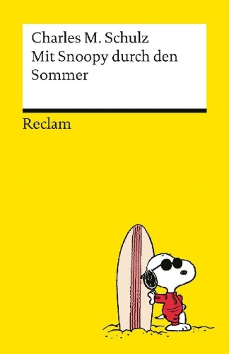 Buchcover und Innenansicht für das Buch: Mit Snoopy durch den Sommer