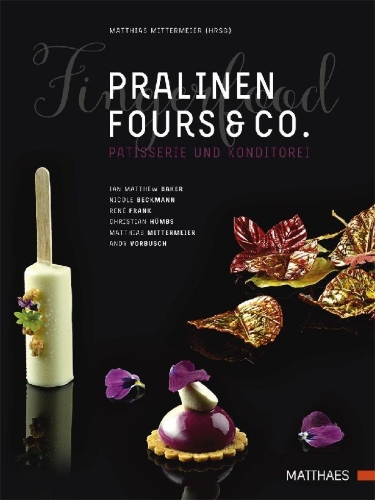 Buchcover und Innenansicht für das Buch: Pralinen, Fours & Co.