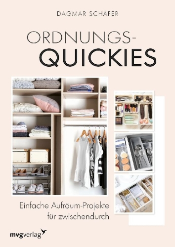 Buchcover und Innenansicht für das Buch: Ordnungs-Quickies