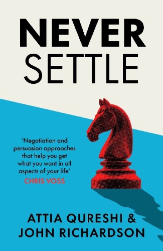 Buchcover und Innenansicht für das Buch: Never Settle