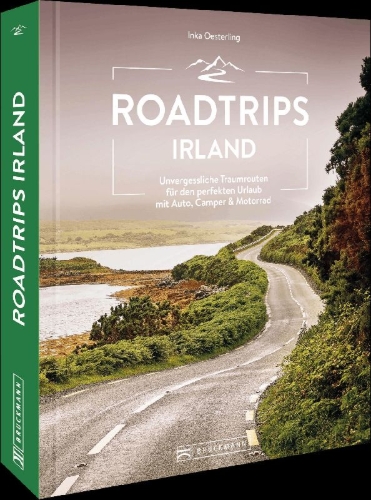 Buchcover und Innenansicht für das Buch: Roadtrips Irland