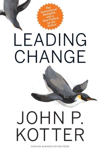 Buchcover und Innenansicht für das Buch: Leading Change