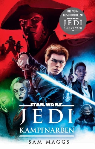 Buchcover und Innenansicht für das Buch: Star Wars: Jedi - Battle Scars