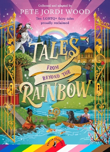 Buchcover und Innenansicht für das Buch: Tales From Beyond the Rainbow