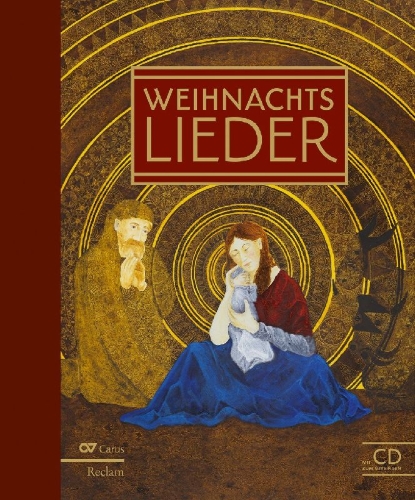 Buchcover und Innenansicht für das Buch: Weihnachtslieder