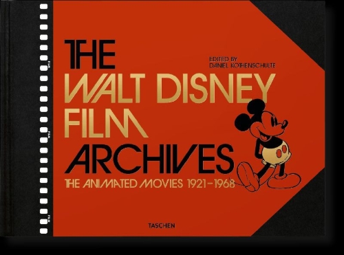 Buchcover und Innenansicht für das Buch: The Walt Disney Film Archives. The Animated Movies 1921-1968