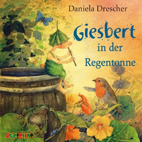 Buchcover und Innenansicht für das Buch: Giesbert in der Regentonne