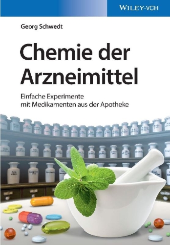 Buchcover und Innenansicht für das Buch: Chemie der Arzneimittel