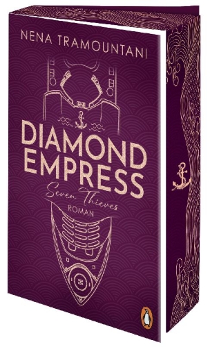 Buchcover und Innenansicht für das Buch: Diamond Empress. Seven Thieves