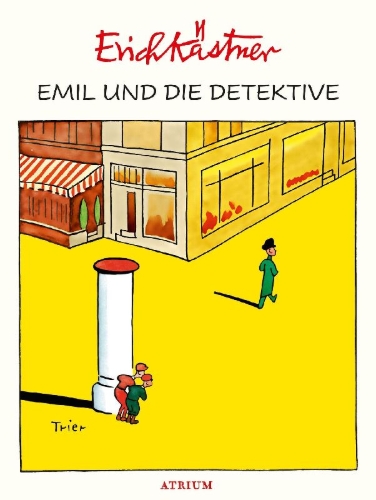 Buchcover und Innenansicht für das Buch: Emil und die Detektive